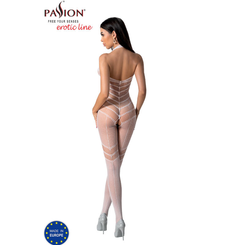 Passion - bodystocking blanc bs100 taille unique