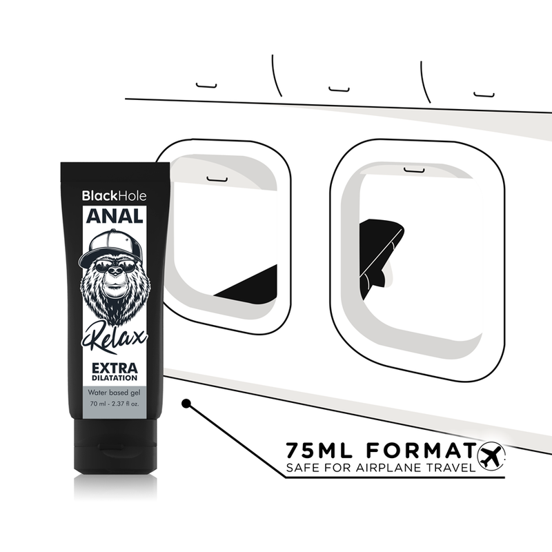 Black Hole – Gel Anal à Base d’Eau Effet Dilatateur – 70 ml