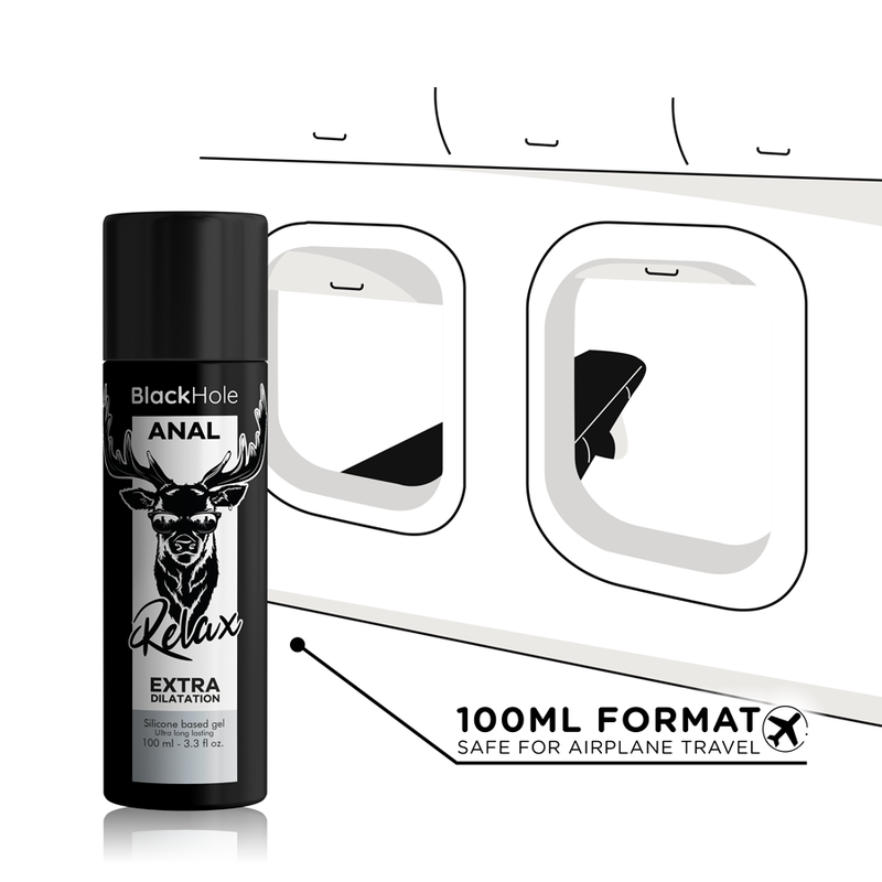 Black Hole – Gel Anal à Base de Silicone Effet Dilatateur – 100 ml