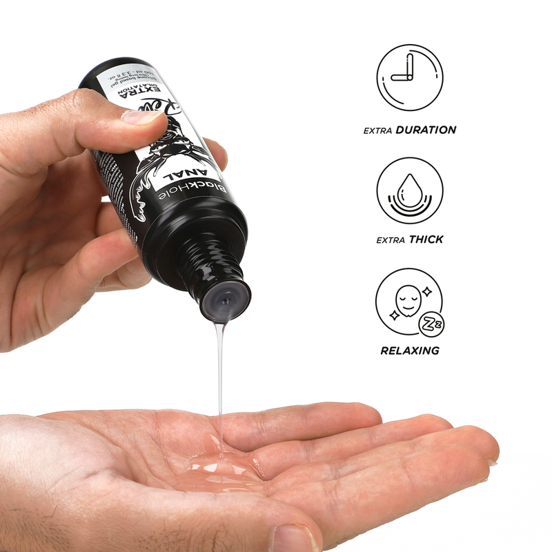Black Hole – Gel Anal à Base de Silicone Effet Dilatateur – 100 ml
