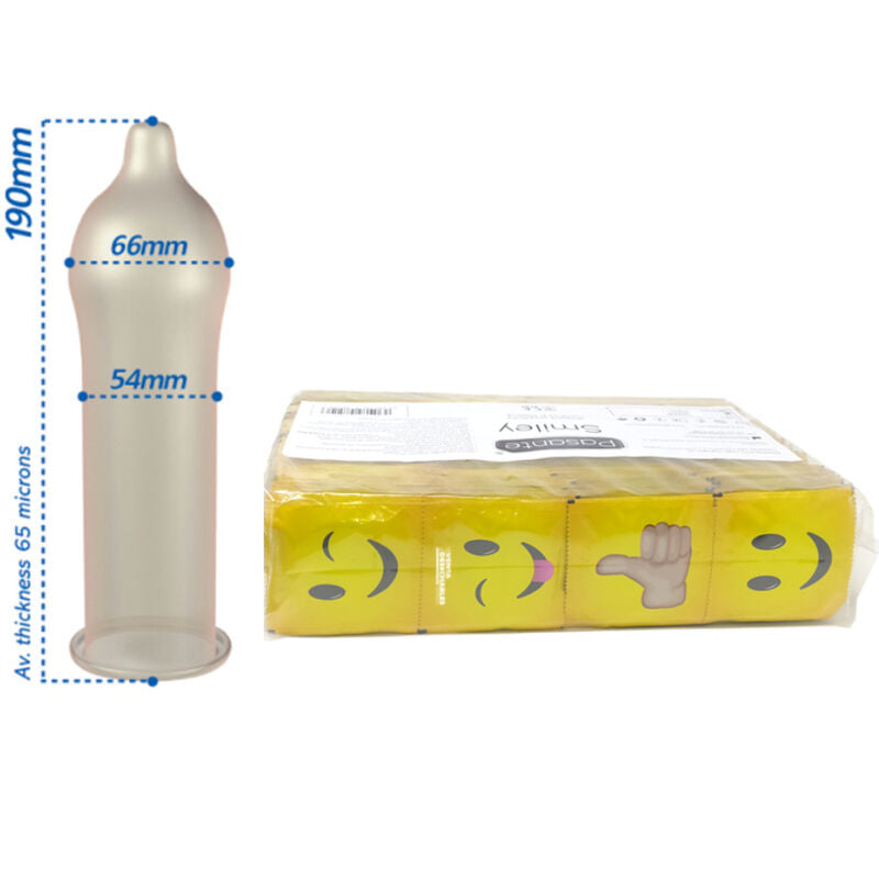 Pasante - préservatifs smiley sac 144 unités
