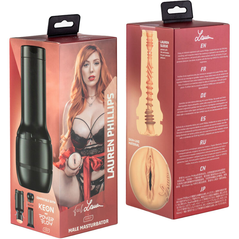 Kiiroo – Masturbateur en forme de Vagin Lauren Phillips