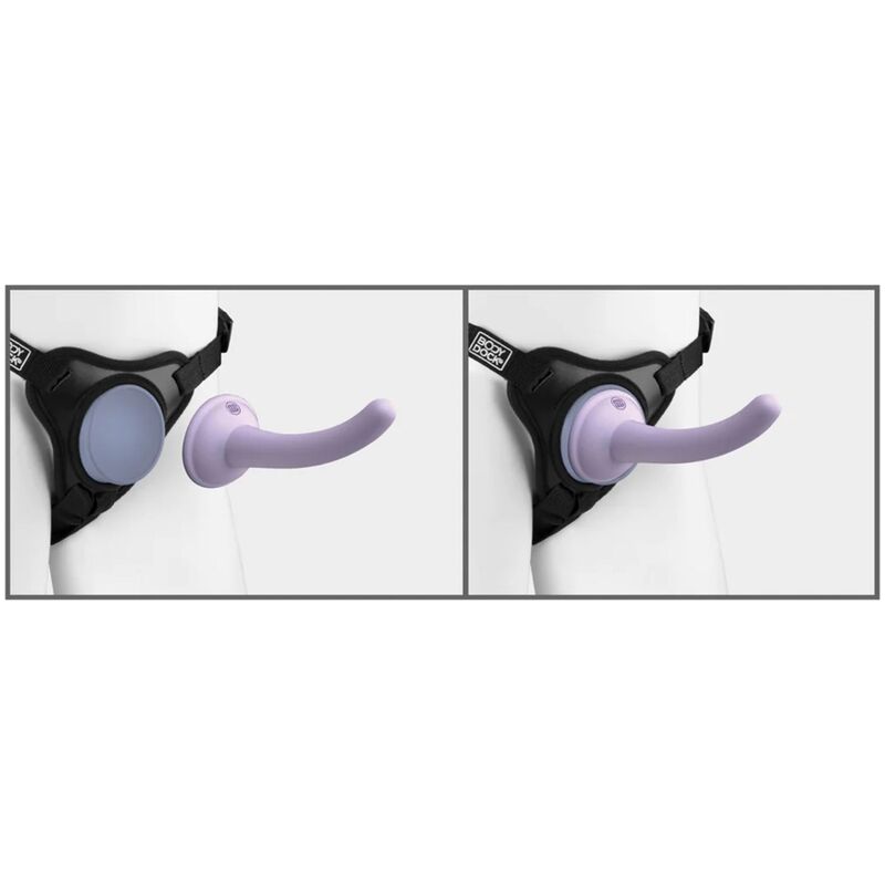 Dillio - harnais body dock violet