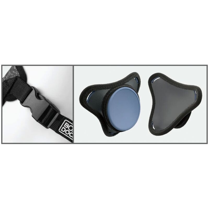 Dillio - Harnais avec Gode Ventouse Violet