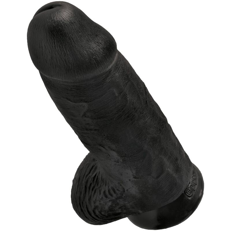 King Cock - Gode Large XL Ultraréaliste Couleur Noir - 23 cm