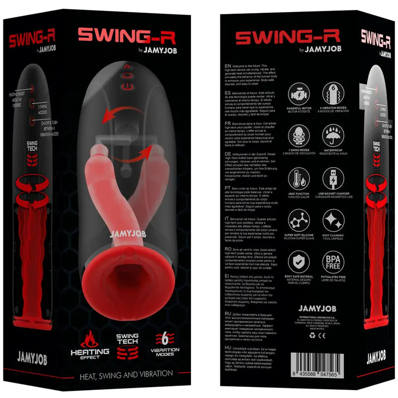Masturbateur Masculin Jamyjob Swing-R Chauffant - Jamyjob