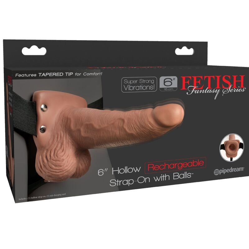 Gode Ceinture Creux Vibrant 15cm - Pipedream Fetish Fantasy