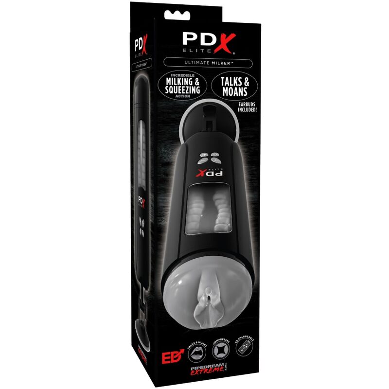 Pdx elite - stroker ultimate milker avec voix