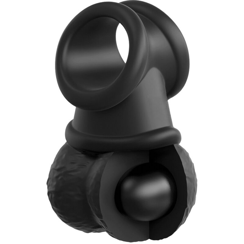King Cock - Gode Ceinture avec Gode Ventouse + Testicules / 22 cm