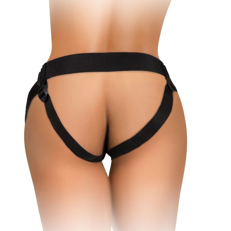 King Cock - Gode Ceinture avec Gode Ventouse + Testicules / 22 cm