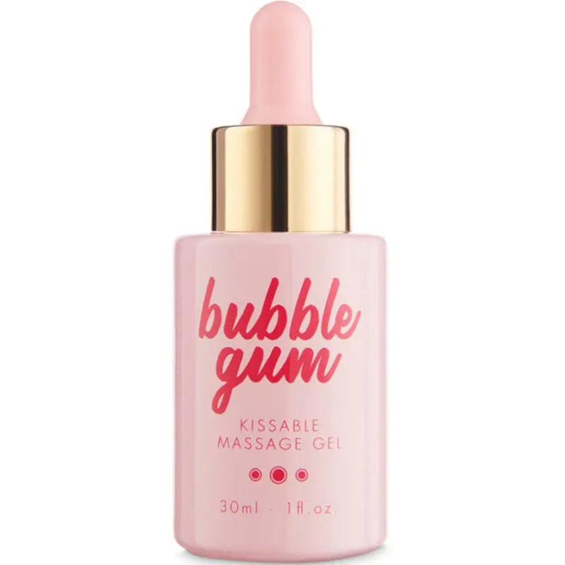 Bijoux Indiscrets - Kit de Jeu Bubblegum avec Huile Gel et Gloss à Lèvres