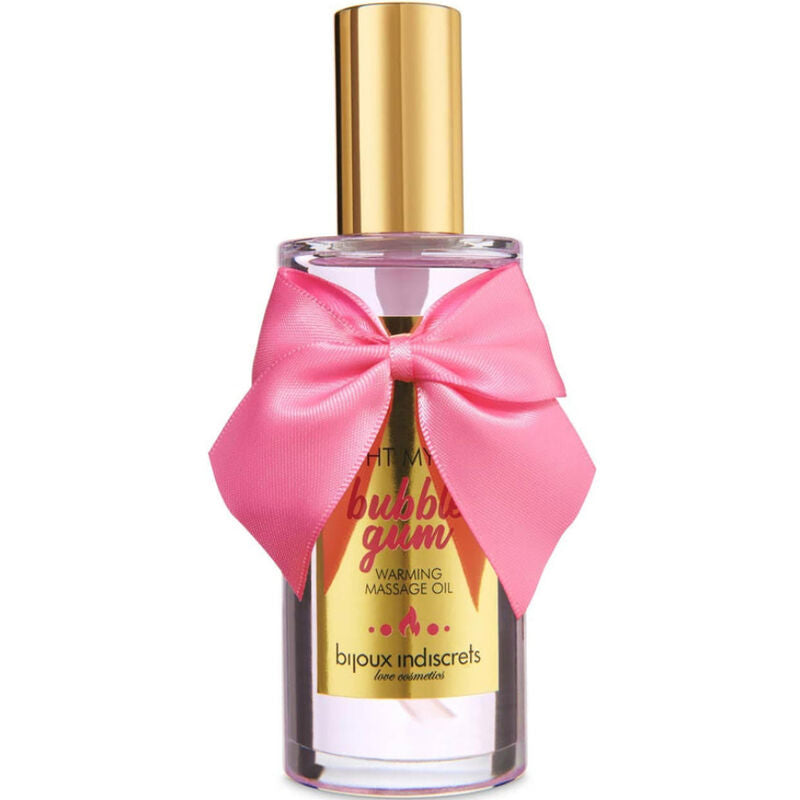 Bijoux Indiscrets - Kit de Jeu Bubblegum avec Huile Gel et Gloss à Lèvres