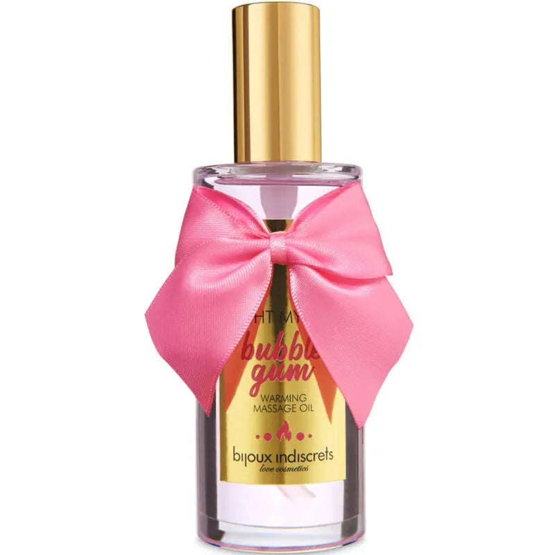 Bijoux Indiscrets - Huile de Massage Chauffante Light My Fire Bubble Gum