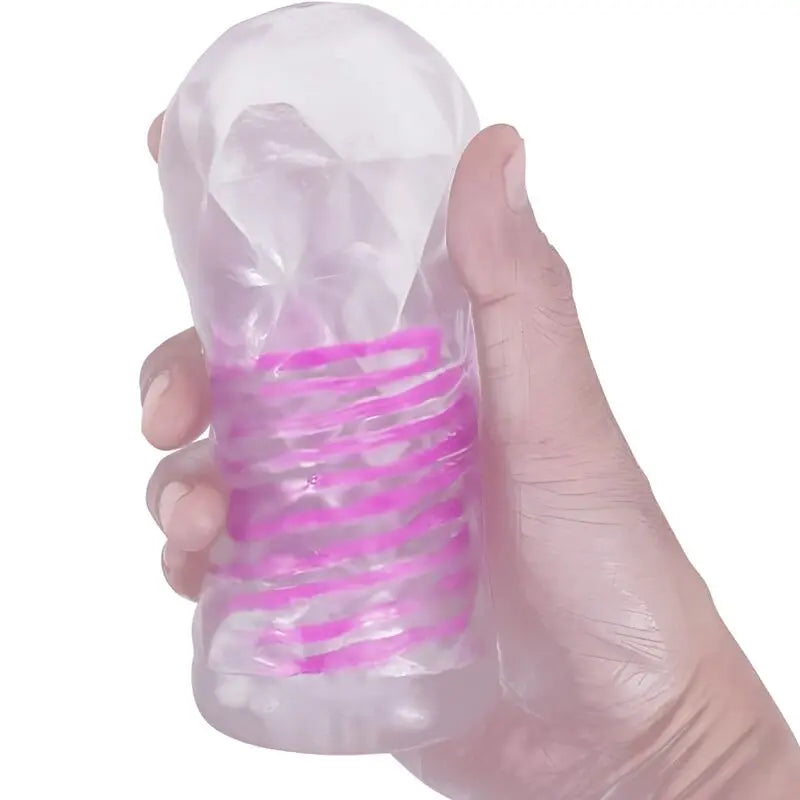 Masturbateur Fantasy Spirale Interne Transparent - Pretty Love - PRETTY LOVE MALE