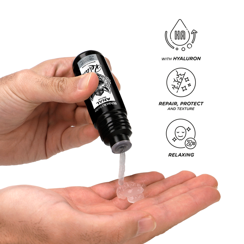 Black Hole - Lubrifiant Dilatateur Relax Réparation Anal à Base d’Eau - 30 ml