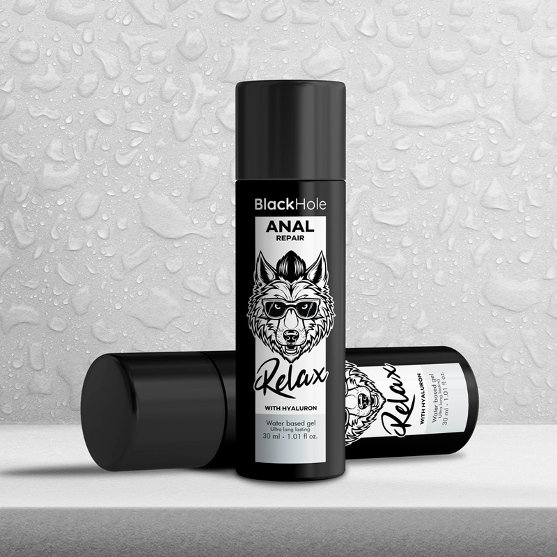 Black Hole - Lubrifiant Dilatateur Relax Réparation Anal à Base d’Eau - 30 ml