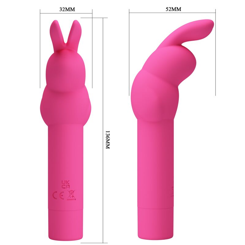 Pretty Love – Mini Vibromasseur Rabbit Gerardo Rose