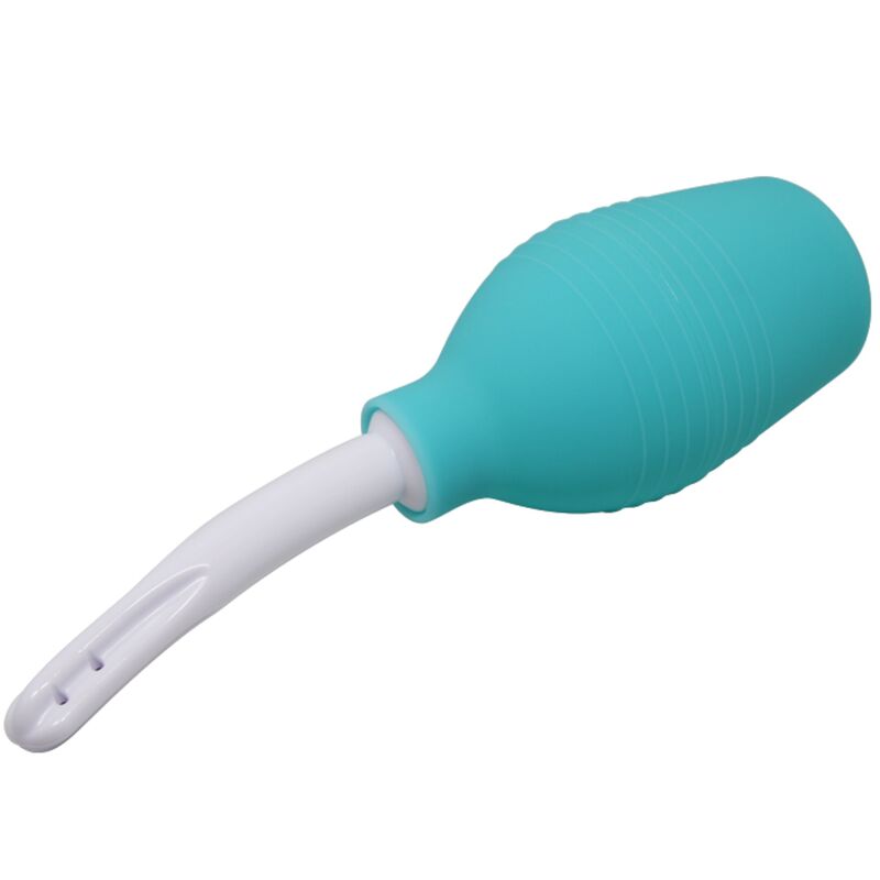 Mr Play Douche Anale en caoutchouc Bleu