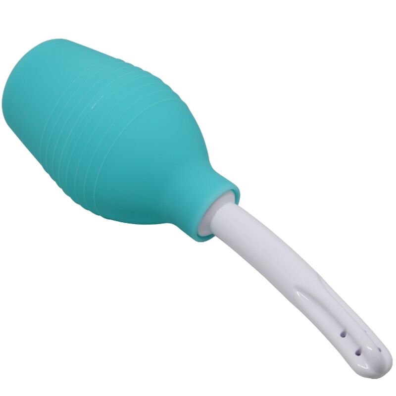 Mr Play Douche Anale en caoutchouc Bleu