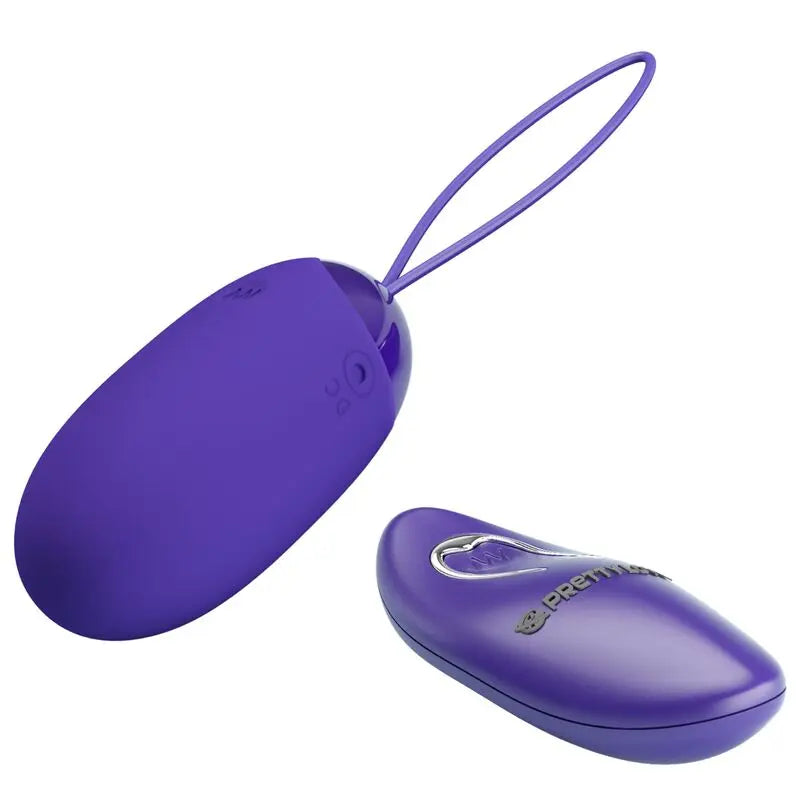 Pretty Love – Mini Oeuf Vibrant avec télécommande – Violet