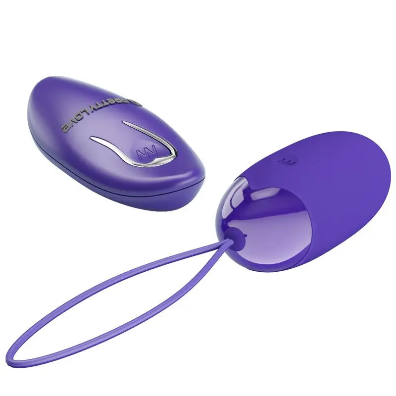 Pretty Love – Mini Oeuf Vibrant avec télécommande – Violet