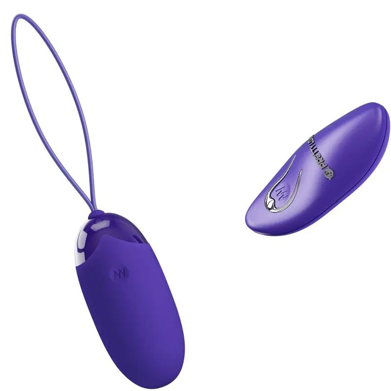 Pretty Love – Mini Oeuf Vibrant avec télécommande – Violet