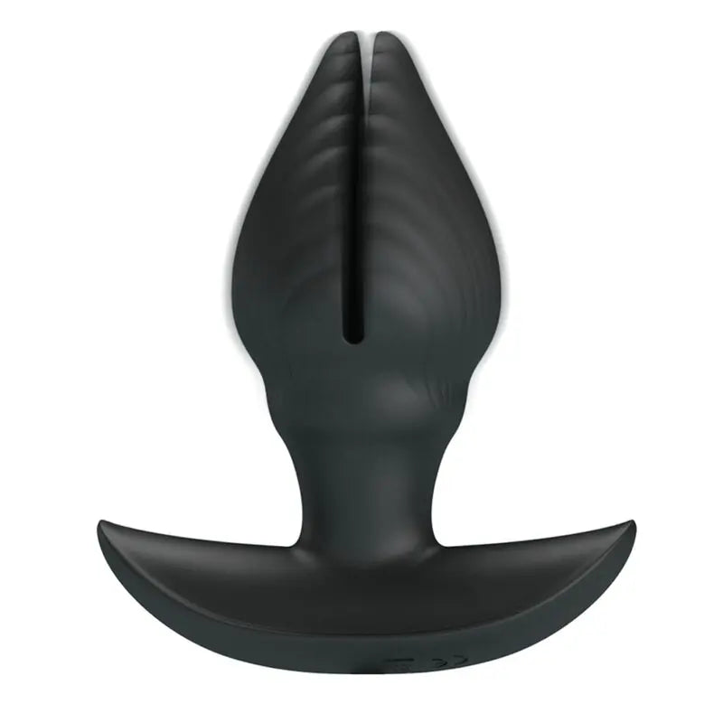 Plug Anal Gonflable en Silicone Noir - Pretty Love