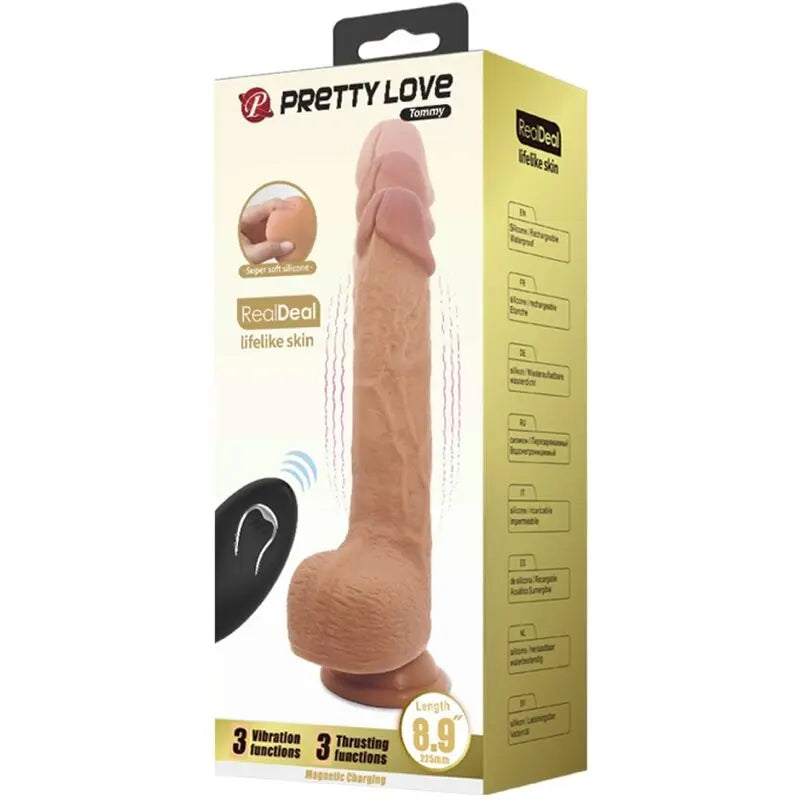 Gode Réaliste Vibrant Tommy 22.5 cm - Pretty Love - PRETTY LOVE FLIRTATION