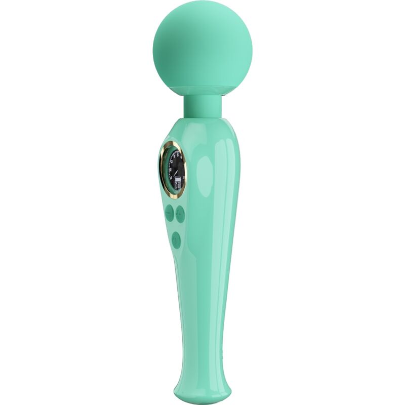 Pretty Love - Stimulateur wand Skyler 10 modes de vibration - Vert