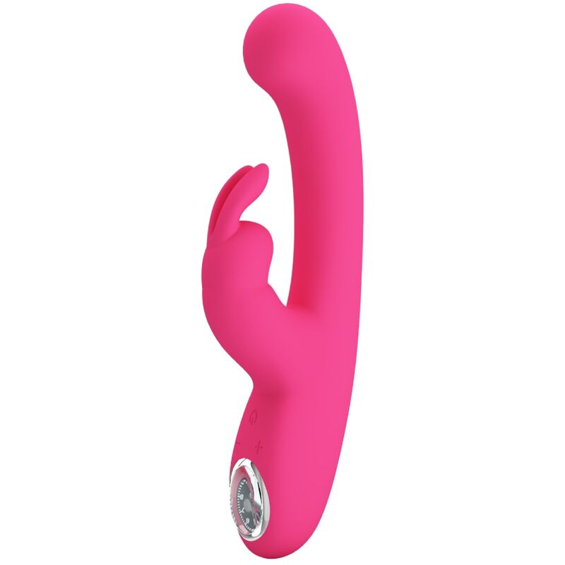 Pretty Love – Vibromasseur Rabbit Étanche et Rechargeable Rose