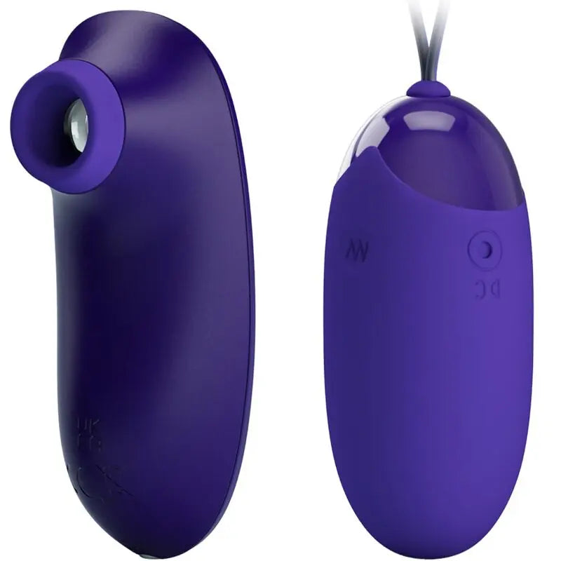 Kit Stimulateur Oeuf Vibrant Portable Violet - Pretty Love - PRETTY LOVE YOUTH