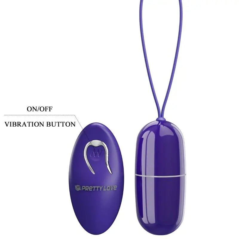 Pretty Love – Oeuf Vibrant de poche Arvin Youth – Violet