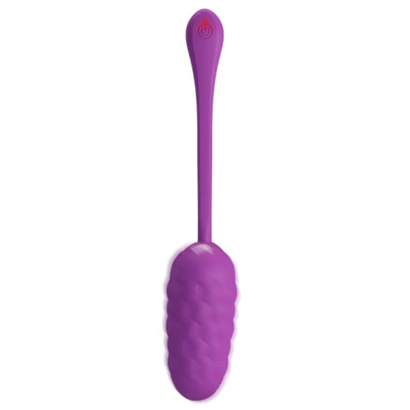 Pretty Love – Oeuf Vibrant Rembourré Silicone Rechargeable – Violet