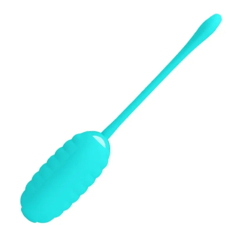 Pretty Love – Oeuf Vibrant Rechargeable en silicone – Bleu turquoise