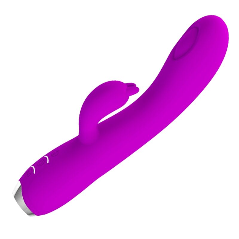 Pretty Love – Vibromasseur Rabbit à Ondes Pulsées Rechargeable Violet