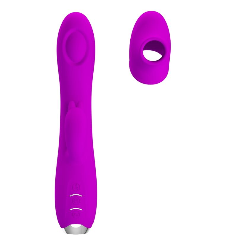 Pretty Love – Vibromasseur Rabbit à Ondes Pulsées Rechargeable Violet