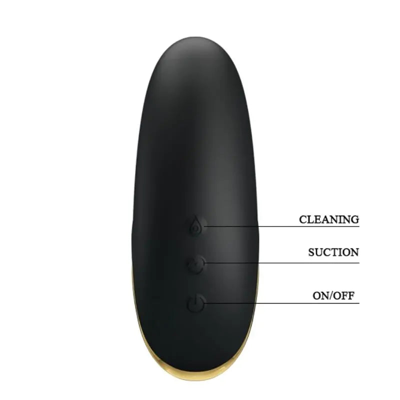 Stimulateur Clitoridien Pretty Love Aspiration Luxe Noir