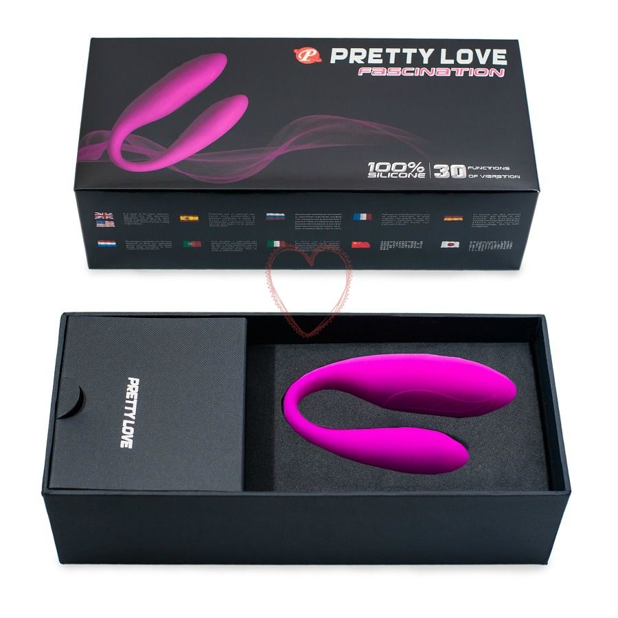 Pretty Love - Stimulateur en forme de U Fascination – Rose