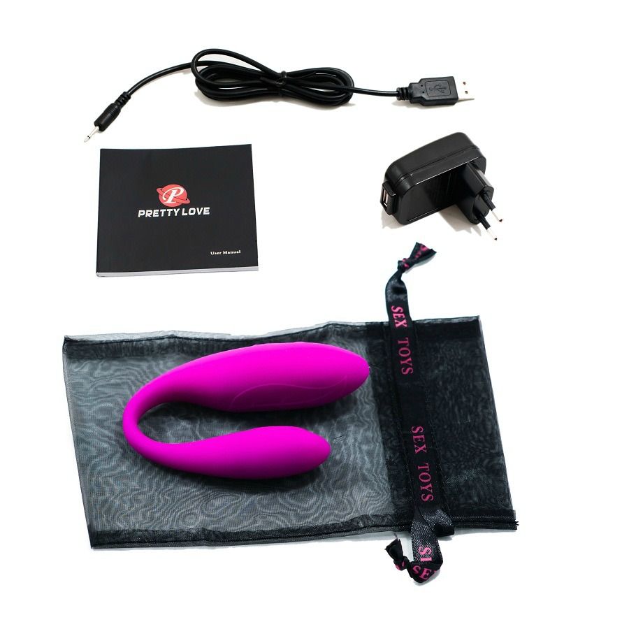 Pretty Love - Stimulateur en forme de U Fascination – Rose