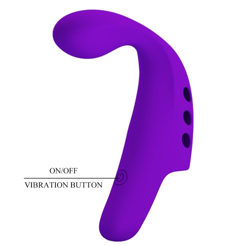 Pretty Love – Doigt Vibrant Rechargeable – Violet