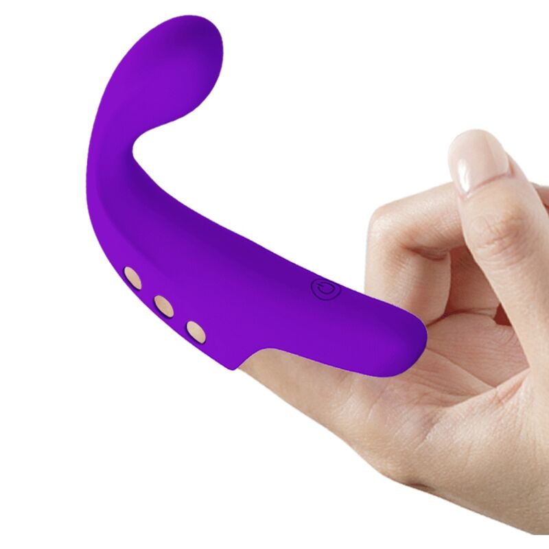 Pretty Love – Doigt Vibrant Rechargeable – Violet