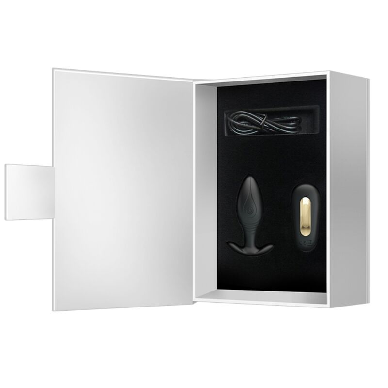 Plug Anal Vibrant Pretty Love Noir avec Télécommande