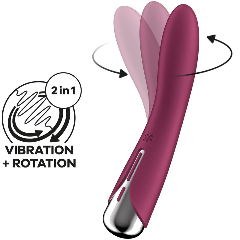 Satisfyer - Vibromasseur Rotatif Spinning Vibe 1