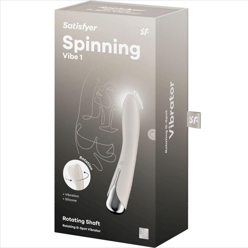 Satisfyer - Vibromasseur Rotatif Spinning Vibe 1