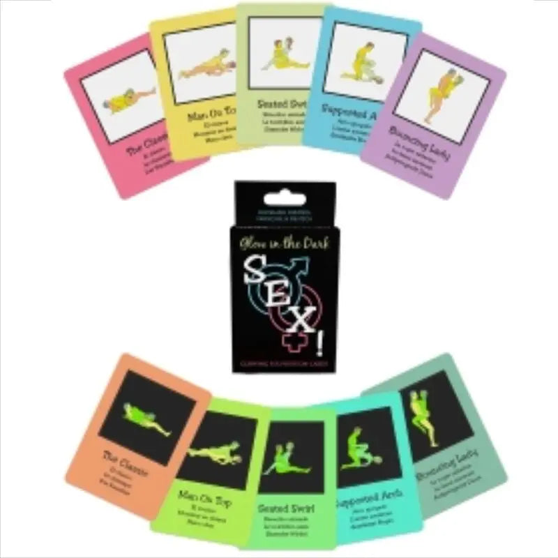 Jeu Coquin Positions Sexuelles Phosphorescentes - Kheper Games