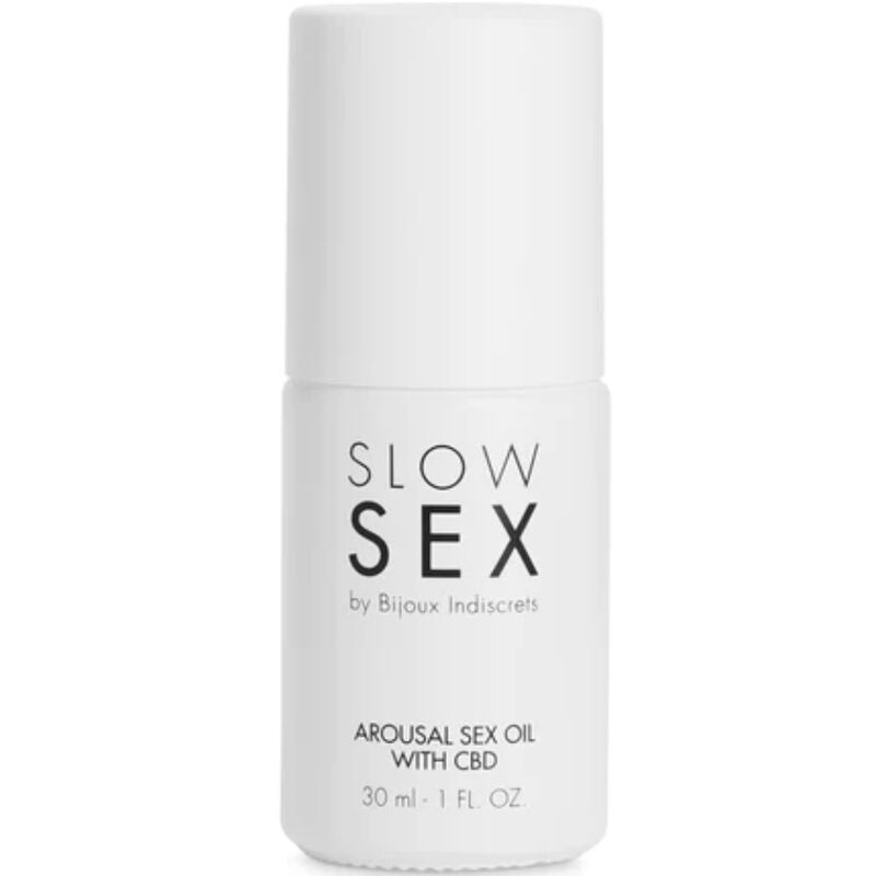 Bijoux Indiscrets - Huile de Massage au CBD Slow Sex - 30 ml