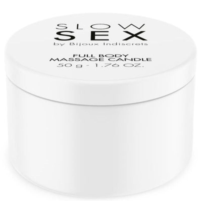 Bijoux Indiscrets - Bougie de Massage corps Slow Sex - 50g