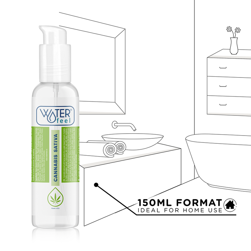 Waterfeel - lubrifiant au cannabis 150 ml