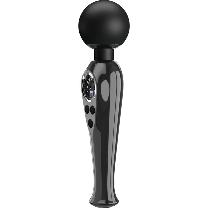 Pretty Love - Stimulateur wand Skyler 10 modes de vibration - Noir