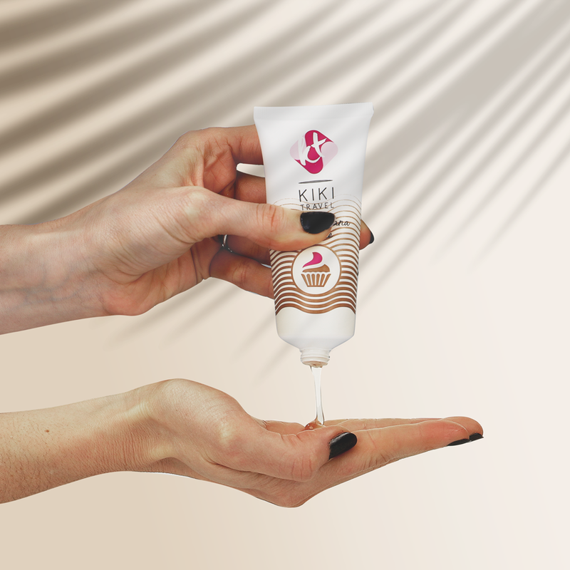 Kikí Travel - Lubrifiant Saveur Cupcake à base d’eau - 50 ml